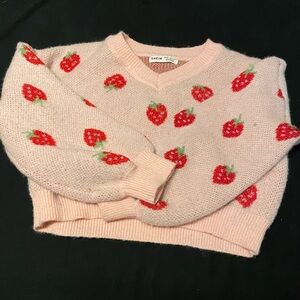 Shein Strawberry Sweater